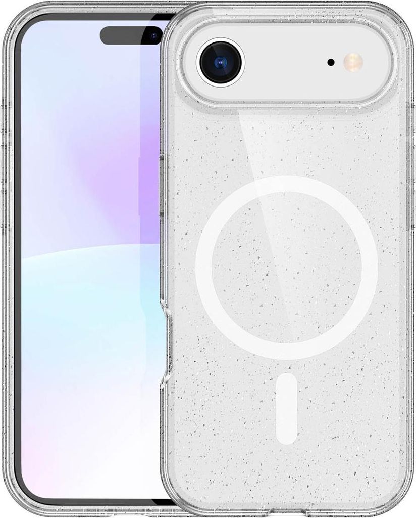 imoshion Sparkle Back Cover mit MagSafe iPhone Air - Transparent