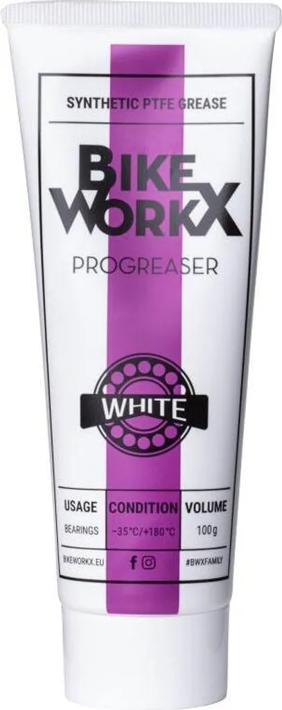Graisse blanche BikeWorkX Lube Star White 100g entretien de vélo