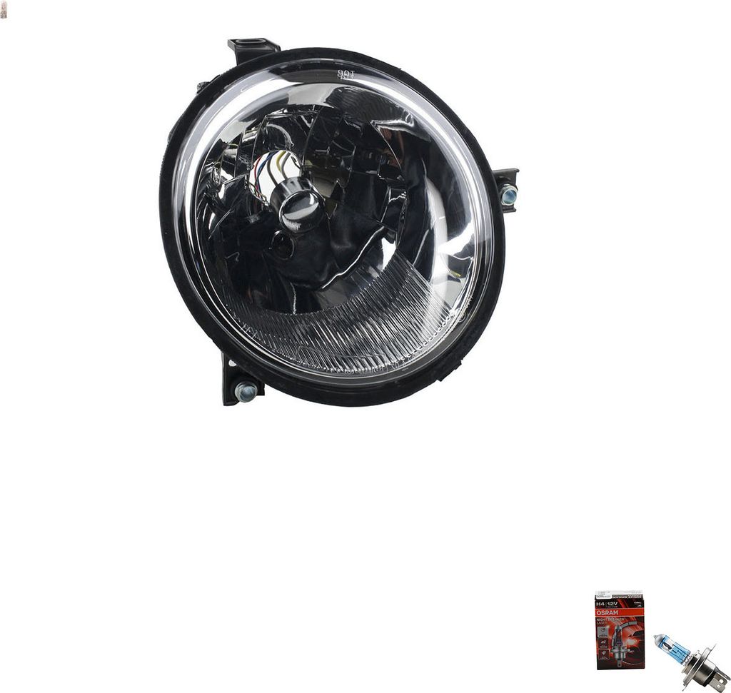 Johns, Scheinwerfer Osram Night Breaker Laser passend für VW Lupo 6X 09/98- 07/05 Rechts 6X1941752C 6X1941752H 6X1941752J 6X1941752F