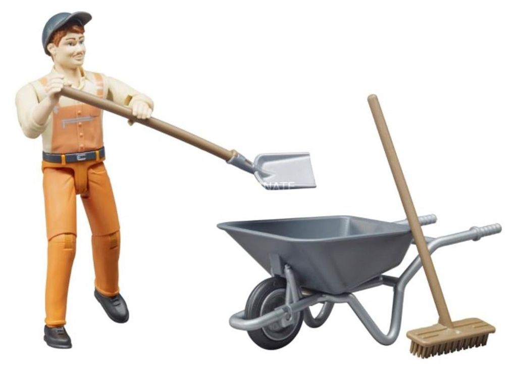 Set di figurine di lavoratori comunali Immagine del prodotto 
