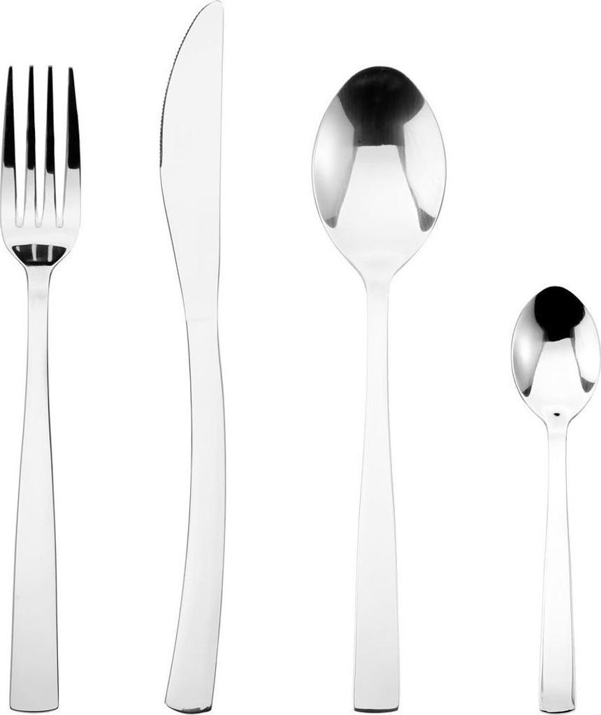 SG Secret de Gourmet Besteck-Set Olympe 24-tlg., Essbesteck für 6 Personen, Edelstahl, 134859