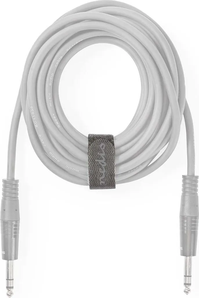 Fascette con gancio e anello | Sacchetto di plastica | Grigio | 10 pz.