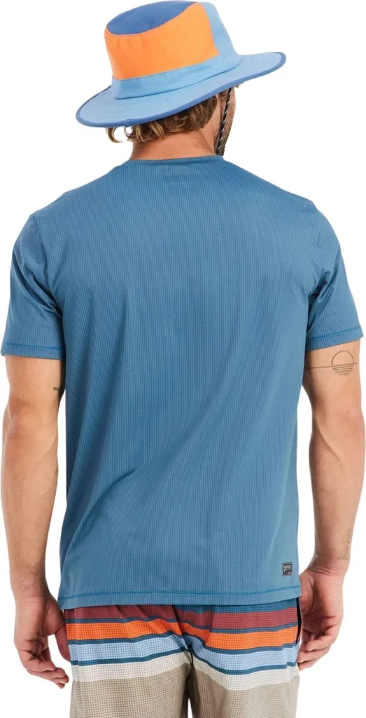 T-shirt de baignade homme PROTEST PRTCore bleu pour surf et sports d'eau - 4