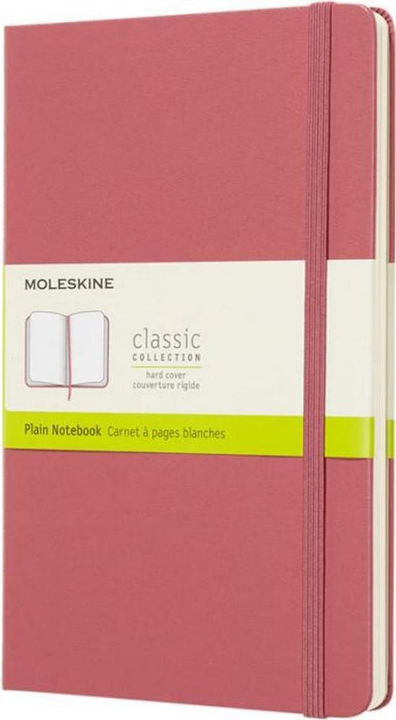Moleskine - Notizbuch "Classic L", Hardcover PF2954 (Einheitsgröße) (Pink)