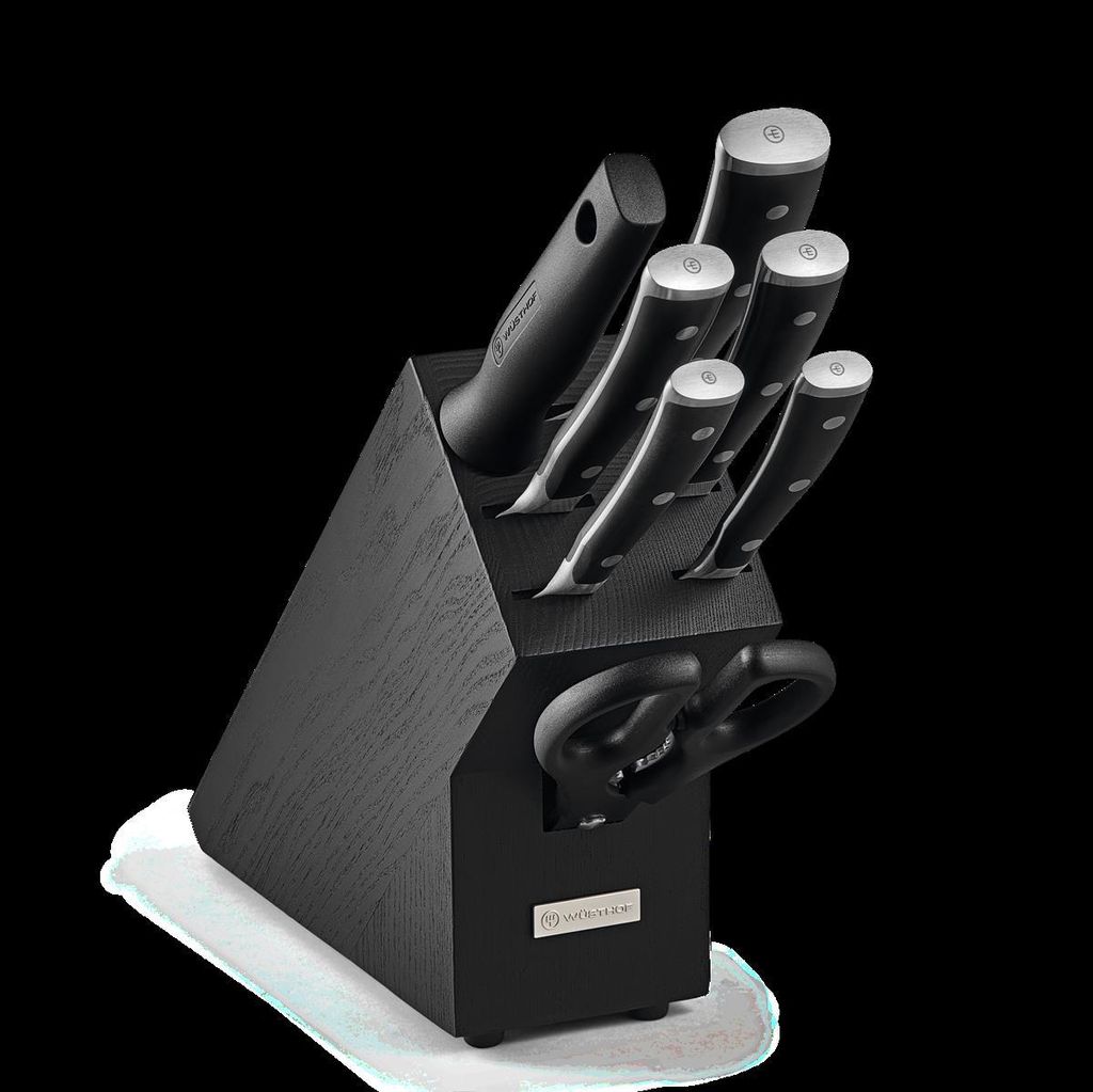 Ceppo di coltelli Wüsthof Classic Ikon con 7 articoli Immagine del prodotto 