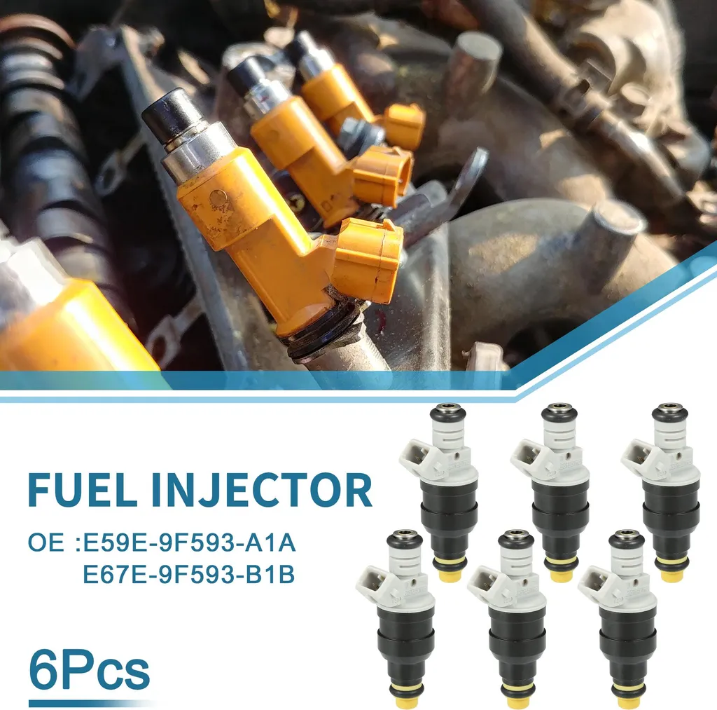 Restaurer l'Injection de Ford F-150 1987-1990 avec 6 Injecteurs Gris