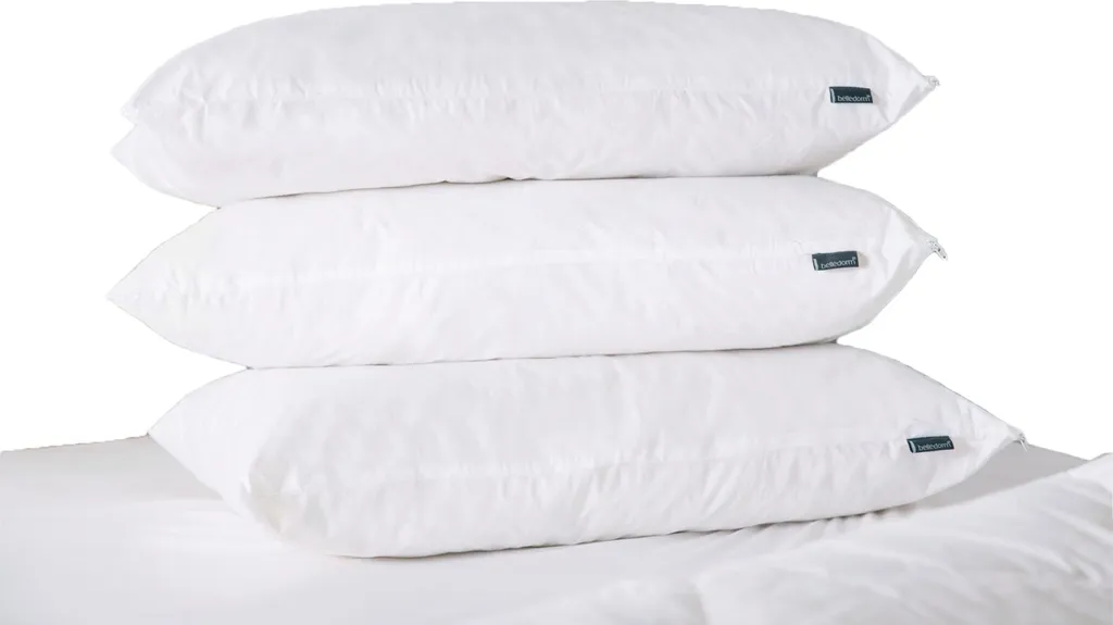 Oreiller Rectangulaire 74x48 cm Blanc Belledorm pour Sommeil Réparateur