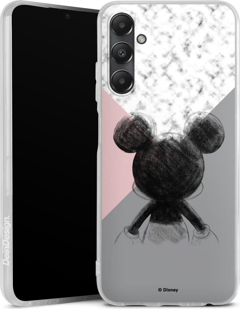 DeinDesign Handyhülle für Samsung Galaxy A05s Silikon Hülle Case Smartphone Schutzhülle Disney Marmor Mickey Mouse