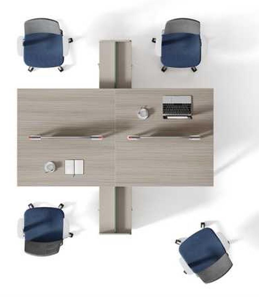 Arbeitszimmer Holz Büromöbel Schreibtisch Computertisch Luxus Neu