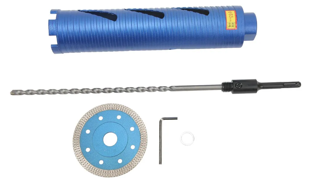 Couronne diamantée 2,5'' pour carotteuse béton avec filetage 5/8-11