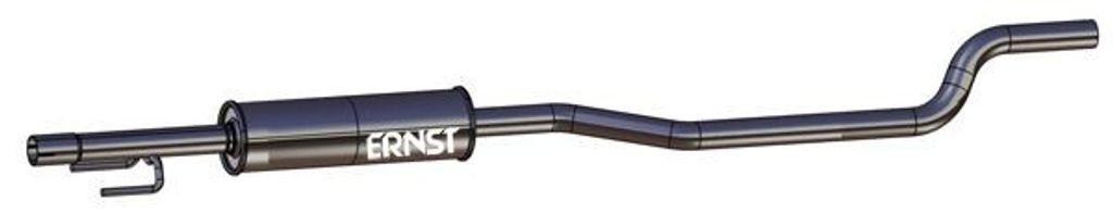 VEGAZ OS-509ERNS Mittelschalldämpfer Schalldämpfer für OPEL Corsa C Schrägheck (X01)