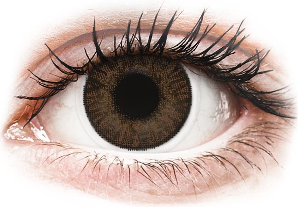 FreshLook ColorBlends Brown - zerówki (2 soczewki) Moc: Zdjęcie produktu 
