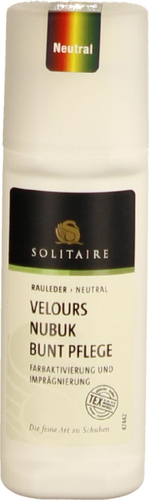 Solitaire Velours Nubuk Bunt Pflege, Neutral, für Rauleder Produktbild 