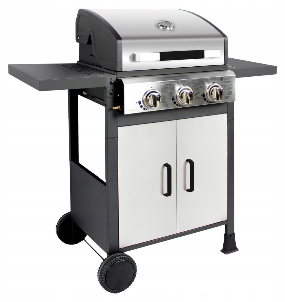 Mirpol Brenner G3N Gasgrill mit drei Brennern 3 kW