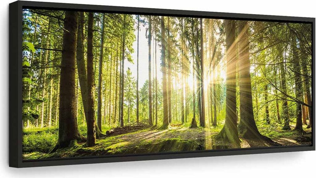 Italienischer Leinwand Leinwandbild - Daylight 90x30 cm Landschaften c-B-0077-b-b