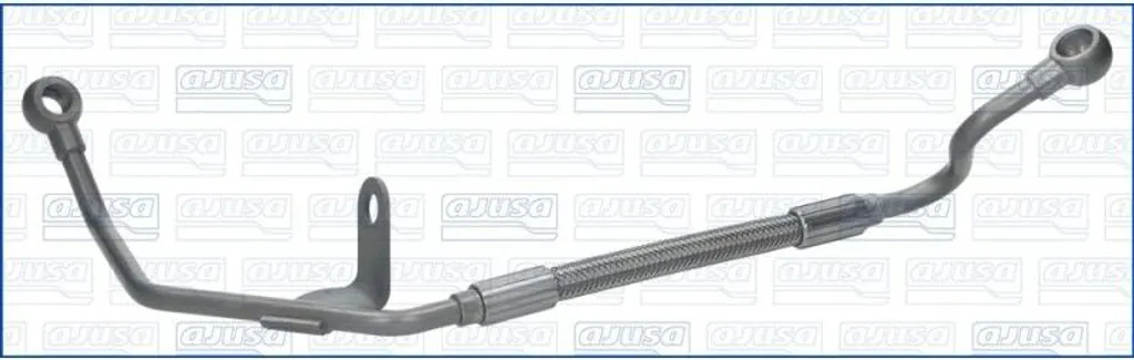 Durite de Graissage Turbo pour Toyota Land Cruiser V8 D4-D 32V 12-