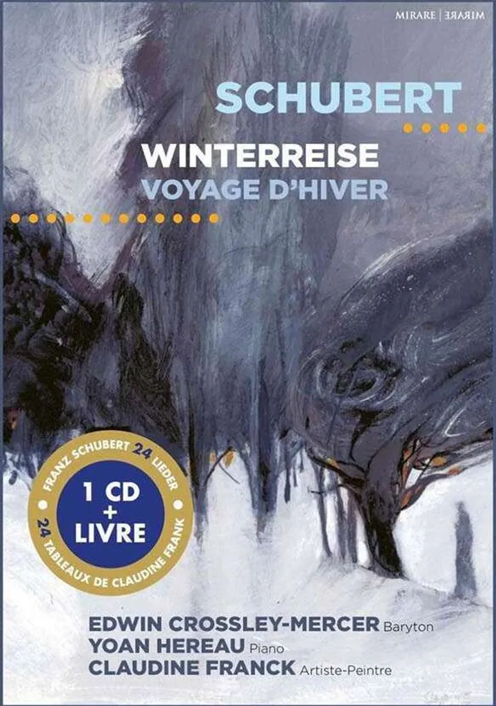 Voyage d'hiver Schubert - CD Haute Fidélité avec Livret Poétique Complet