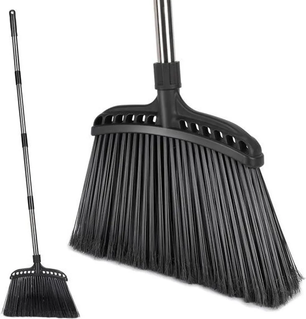 Balai robuste 142 cm anti-casse pour balayer sans effort le jardin