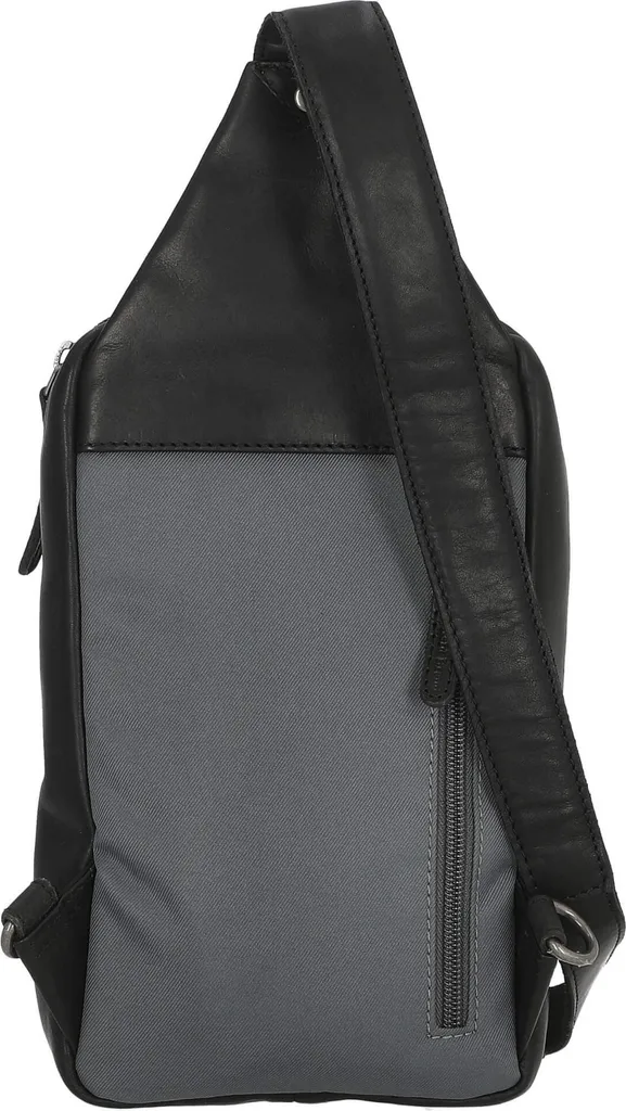 Sling Bag Salla Chesterfield Brand - Grigio Chiaro per City Life - 8