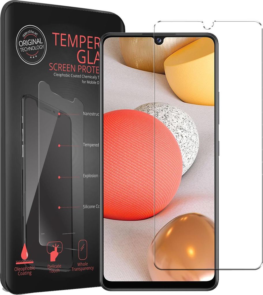 2x Panzerglas für Samsung Galaxy A42 5G Glas Folie Displayschutz Schutzfolie