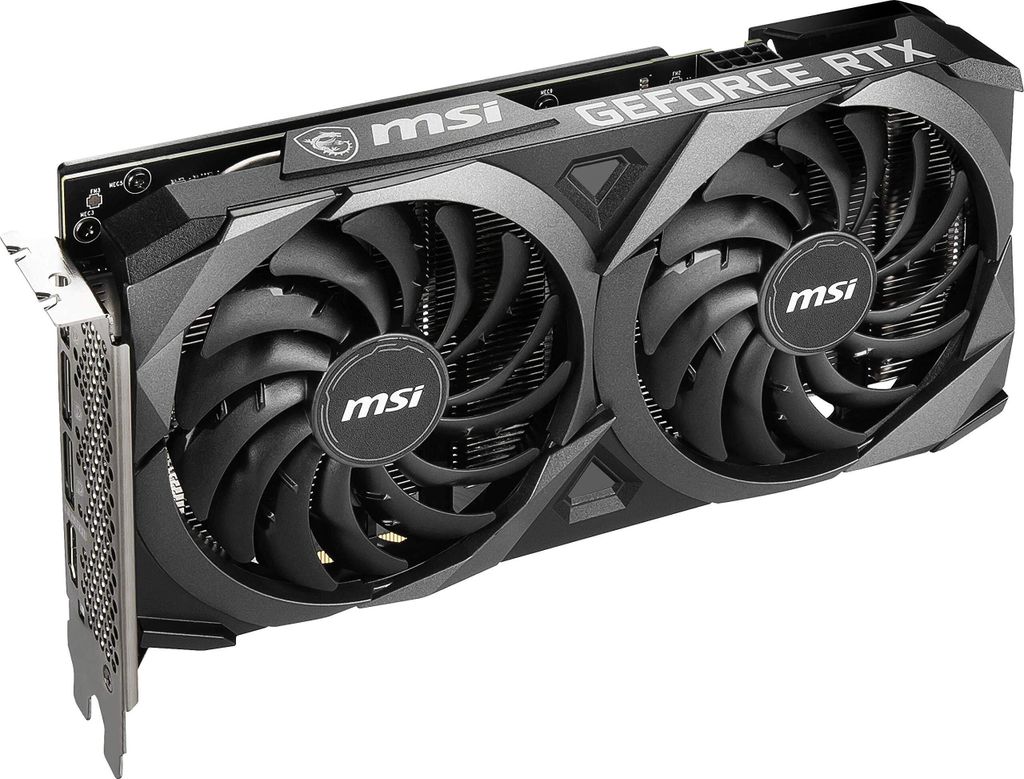 MSI GeForce RTX 3060 VENTUS 2X 12G OC NVIDIA 12 GB GDDR6 Obrázok produktu 9