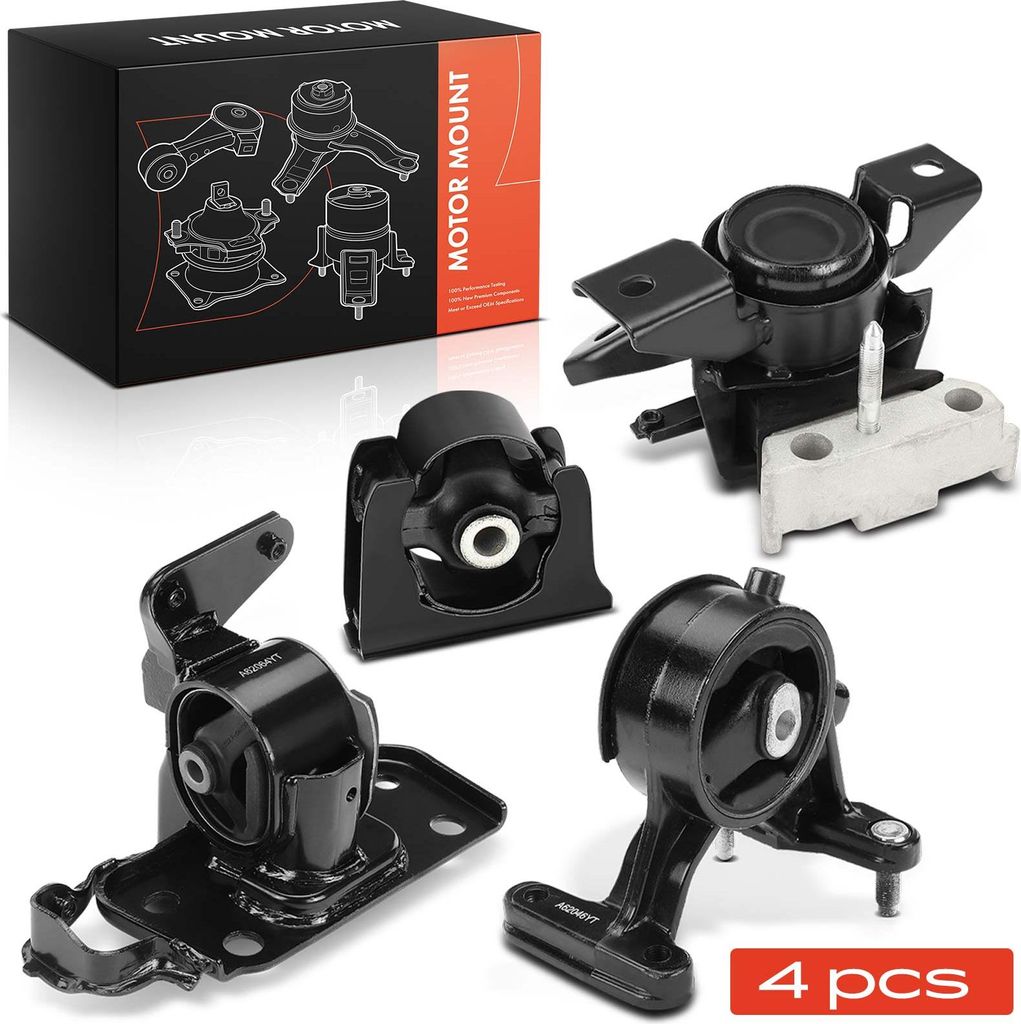 Frankberg 3x Motorlager+1x Getriebelagerlager Links für Toyota RAV 4 II III A2 A3 2.4L