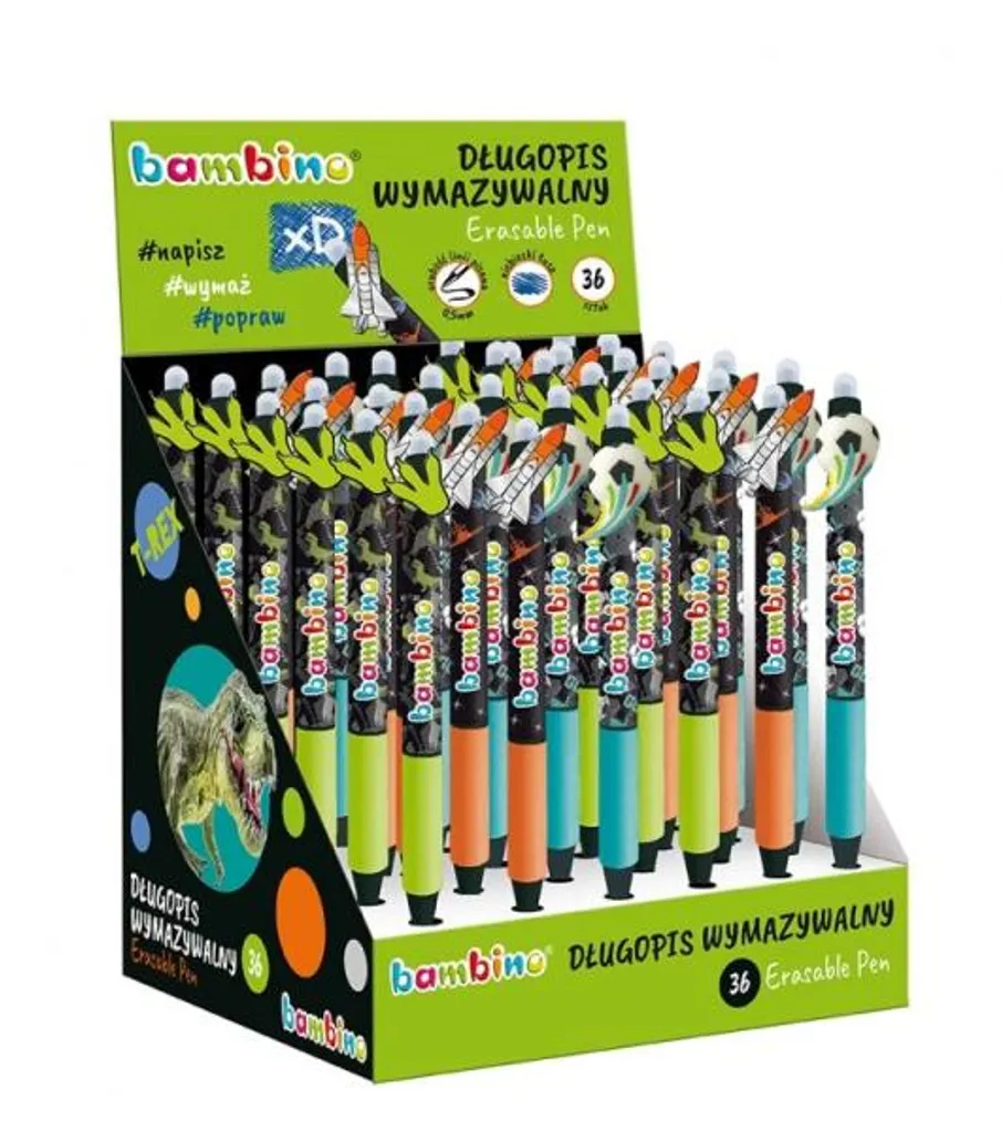 Stylo effaçable Bambino P36 idéal pour prendre des notes sans ratures