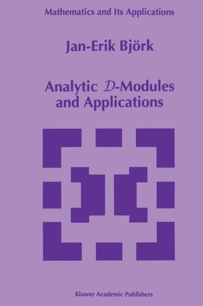 Analytische D-Module und Anwendungen
