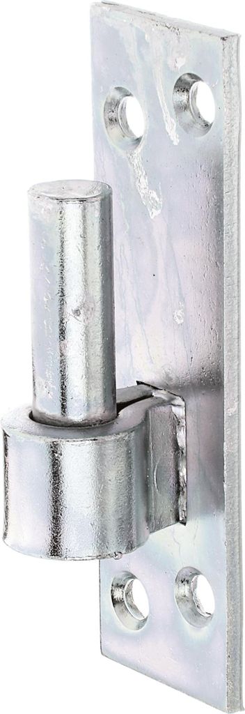 Alberts Kloben 13mm auf Platte 110x36mm Abstand 25mm Süddeutsche Form galvvz.