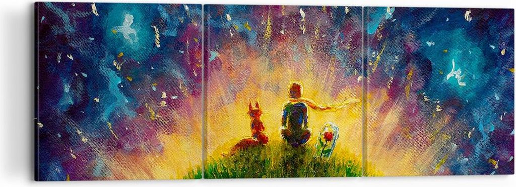 Bild auf Leinwand - Leinwandbild - Mann Natur - 120x40cm - Wand Bild - Wanddeko - Wandbilder - Leinwanddruck - Bilder - Kunstdruck - Wanddekoration...