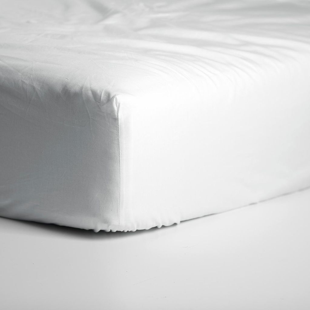 Cinderella Weekend - Spannbettlaken (bis 35 cm) - Baumwolle - 180x200 cm - White