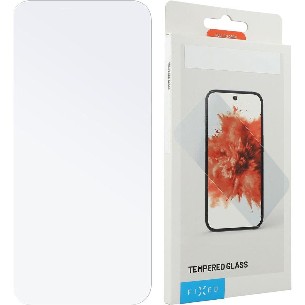 Gehärtetes Glas für iPhone 16 Pro, Fixed 2.5D Tempered Glass, Transparent