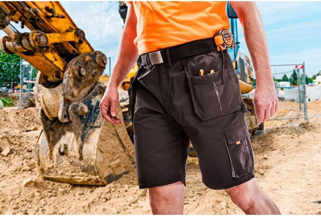 Berufs Kurze Hose Schutzhose Arbeitshose Sommer Khaki Urgent - Beata Kopczynska Berufs Kurze Hose Schutzhose Arbeitshose Sommer Khaki Urgent - Beata Kopczynska