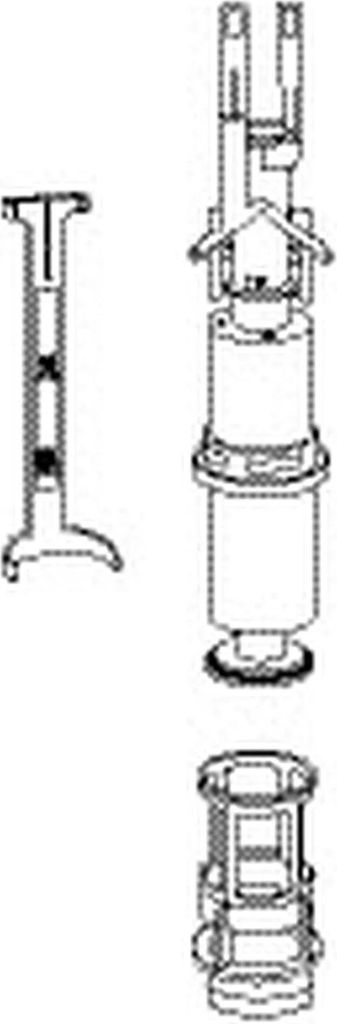 MEPA Ablaufventil-Set UPSK, Ablaufventil, Ablaufkorb, Niederhalter, Dichtungen
