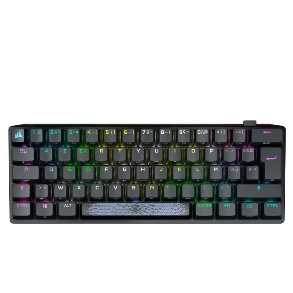 Clavier AZERTY français CORSAIR noir, équipement bureautique et jeu