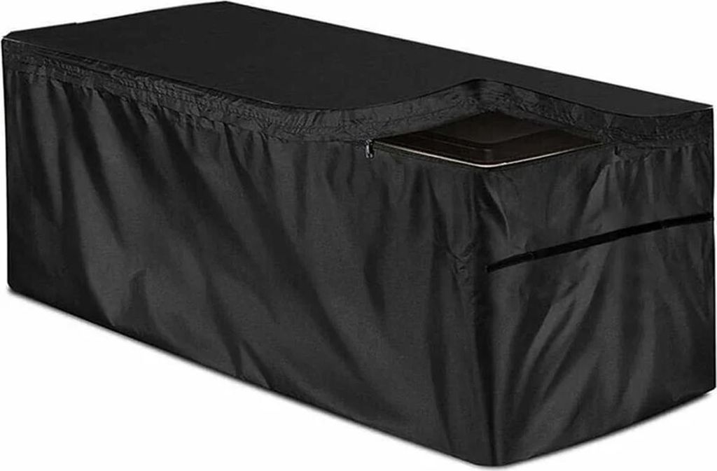 Schutzhülle für Aufbewahrungskisten (130 x 60 x 71 cm), wasserdicht, ideal für Gartenkisten und Aufbewahrungsboxen, sowie als Schutzhülle für ...