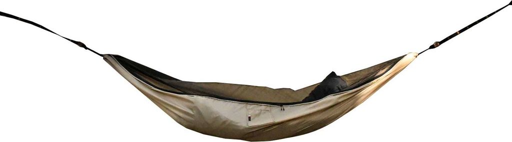 Hamak TigerWood Ważka V1 long z moskitierą pustynny
