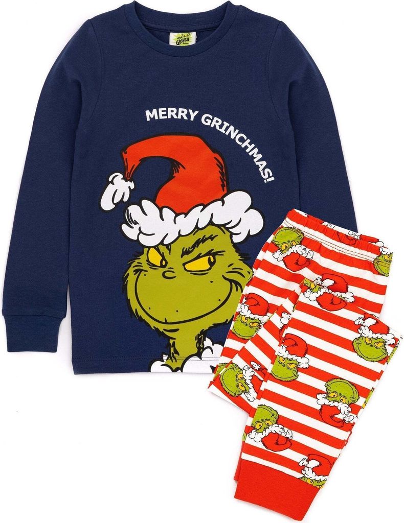 The Grinch - Schlafanzug für Kinder - weihnachtliches Produktbild 