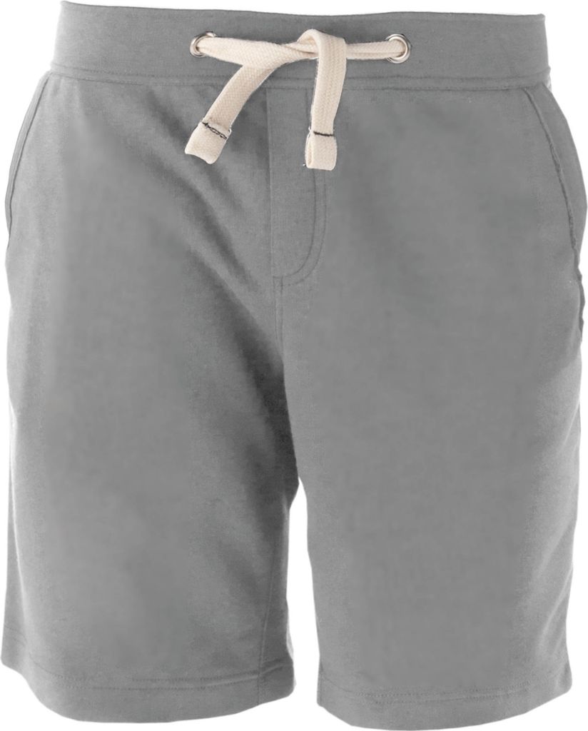 Kariban Herren Jogging-Shorts / Sport-Shorts RW2712 (XL) (Grau meliert)