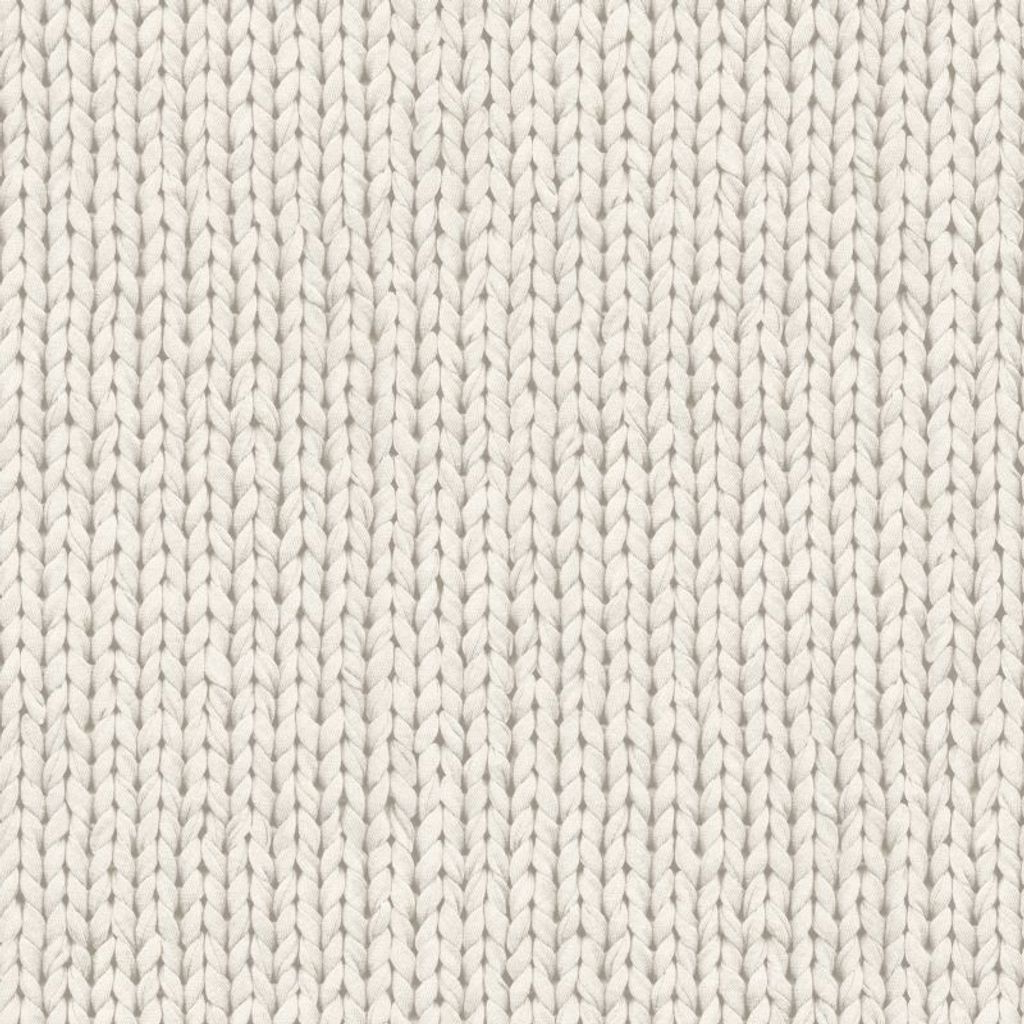 ESTAhome Tapete Strickmuster Beige 53 cm x 10.05 m