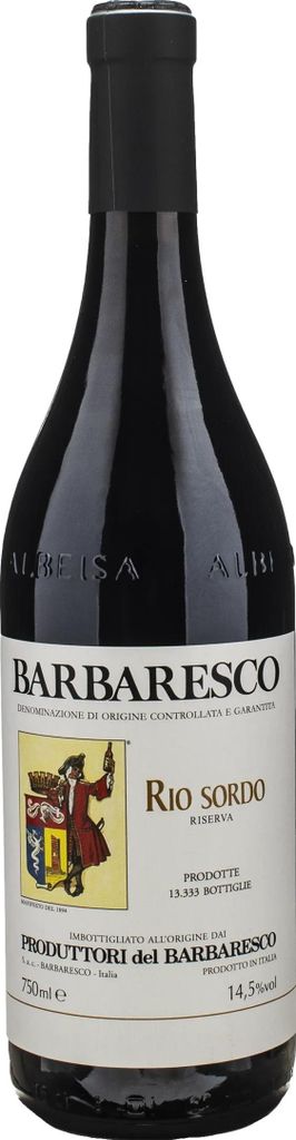 Produttori del Barbaresco Barbaresco Riserva Rio Sordo 2020 | Piedmont, Italien | 750ml 14.50% Vol.