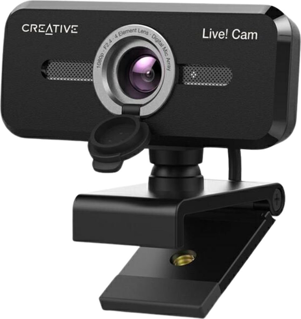 Creative Webcam Live Cam Sync V2 FHD, Mikrofon&Abdeckung Produktbild 