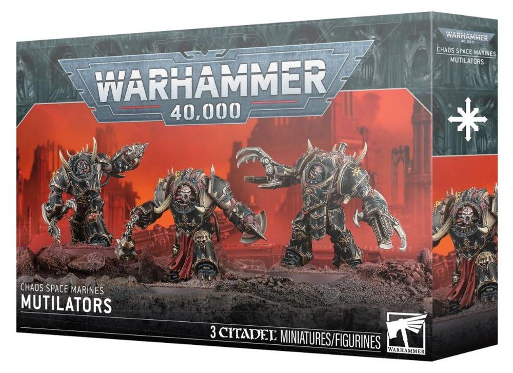 Warhammer 40.000 Chaos Space Marines Mutilators Produktbild 