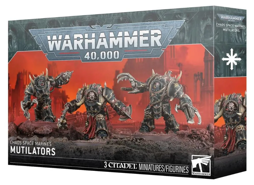Figurines Space Marines du Chaos Mutilators Warhammer 40k Kit 43-43