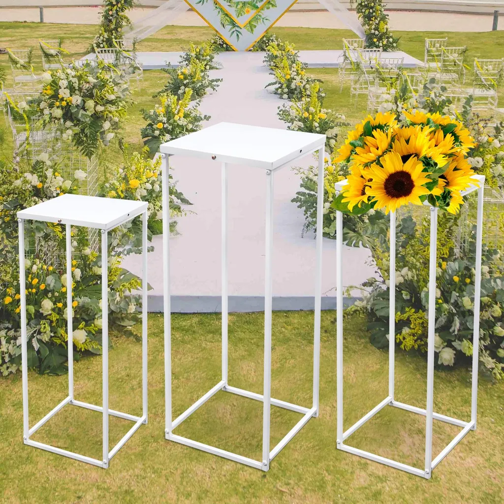 Support de plante géométrique robuste, style épuré et polyvalent - M - 2