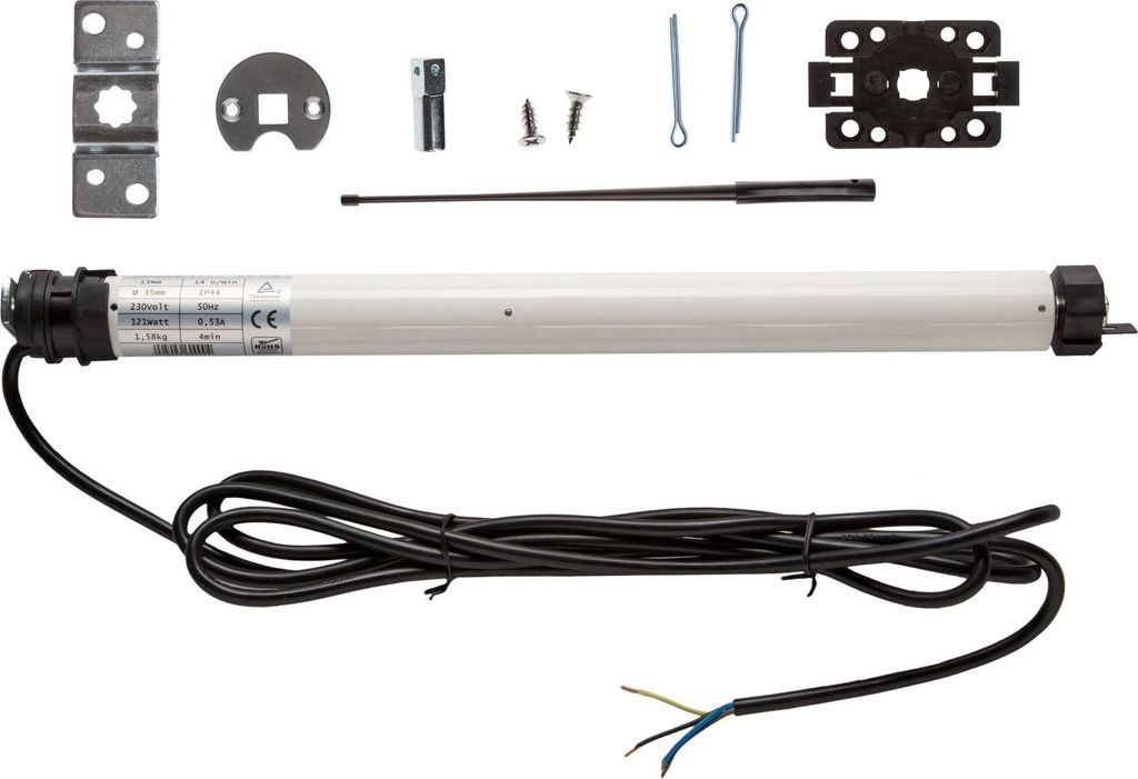 Rollladenmotor SL, SL35 13/14 (13 Nm / SW40) leiser Produktbild 