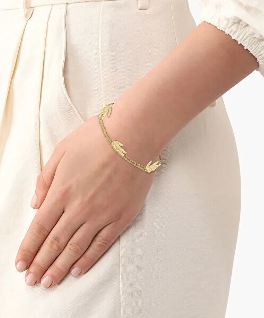 Bracciale doppio placcato oro da donna 2040470 - 3