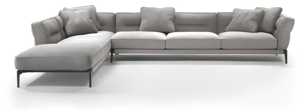 Design Sofa Ecksofa Polster Eckgarnitur Couchen Wohnlandschaft Neu Couch Stoff