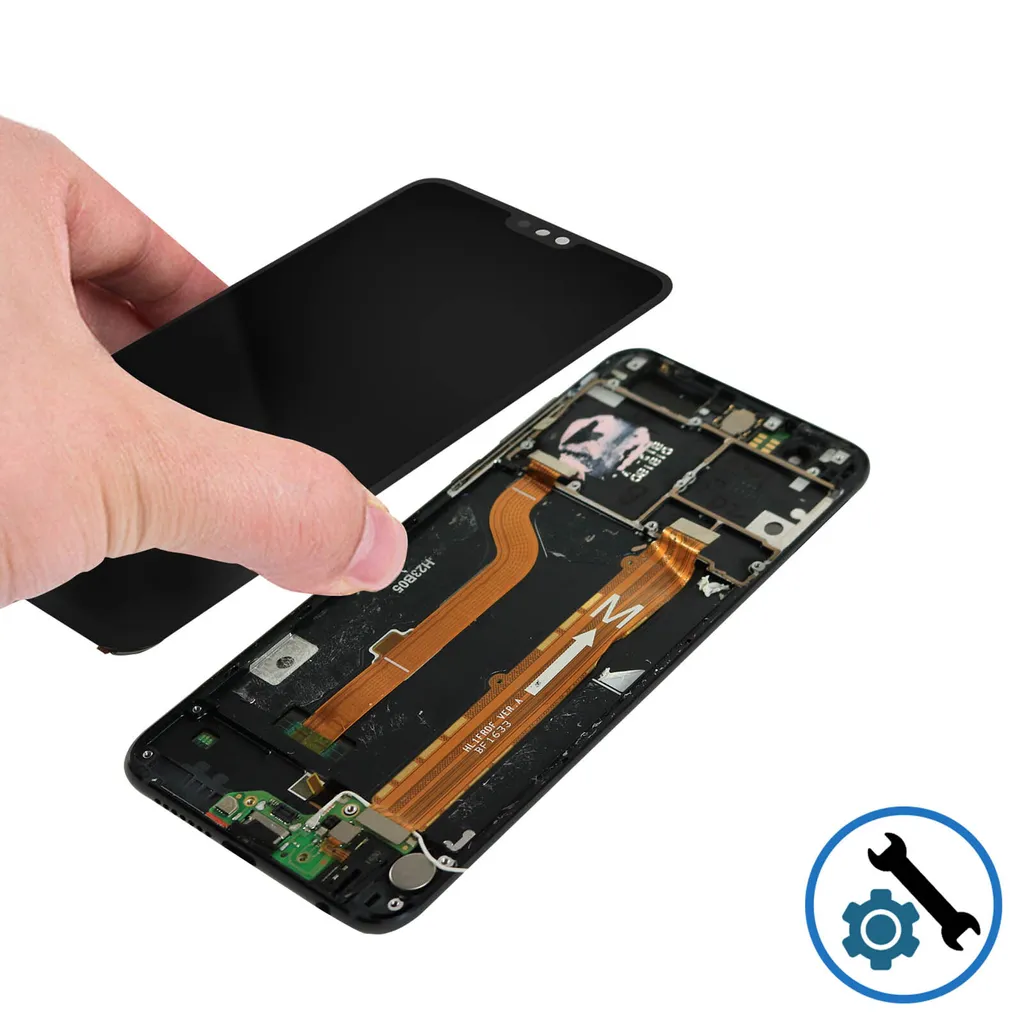 Écran LCD Honor 8X Noir avec Tactile Haute Précision Kit Complet