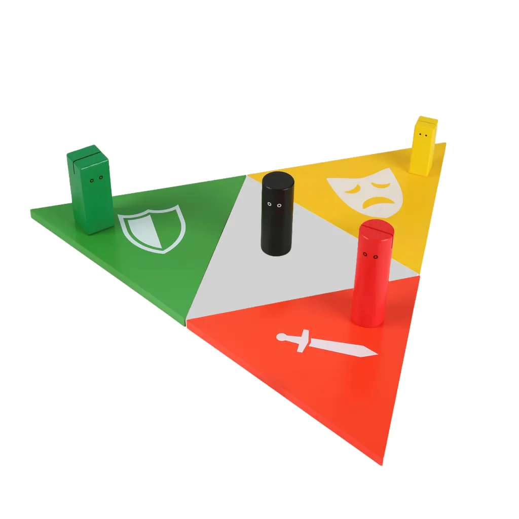 Sortir du Conflit avec le Triangle de Drame - 4 Triangles Bois Coaching - 2
